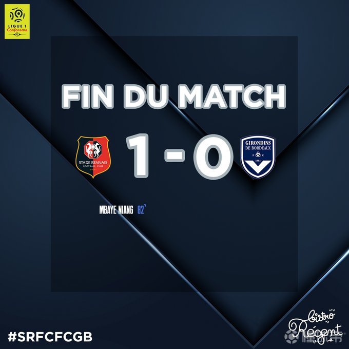 波尔多客场战平雷恩，积分榜保持稳定的简单介绍