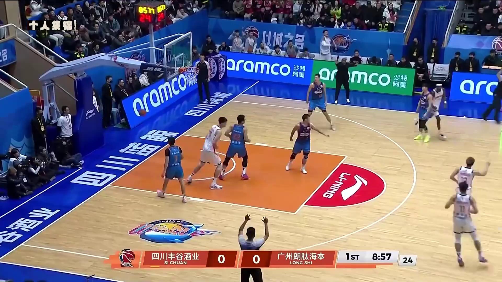 新疆队逆转独行侠，郭艾伦统治全场